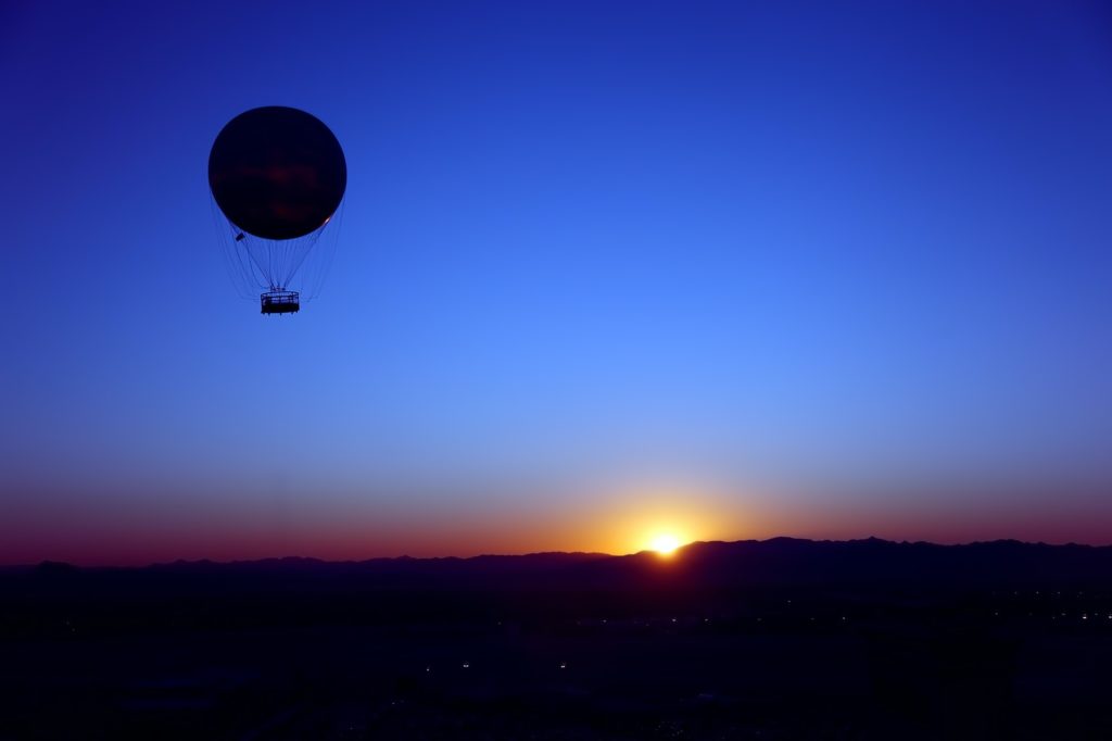 Sunrise Hot Air Balloon
